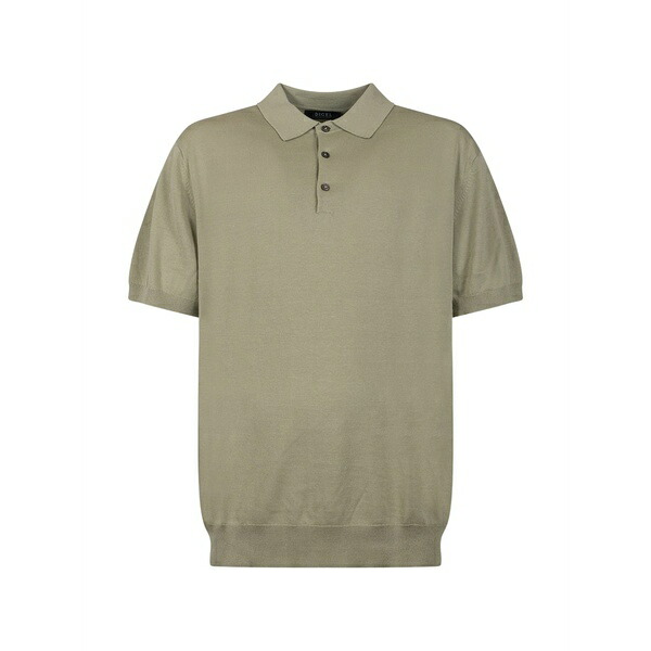 ディゲル メンズ スポーツシャツ トップス Short-sleeved polo shirt Green