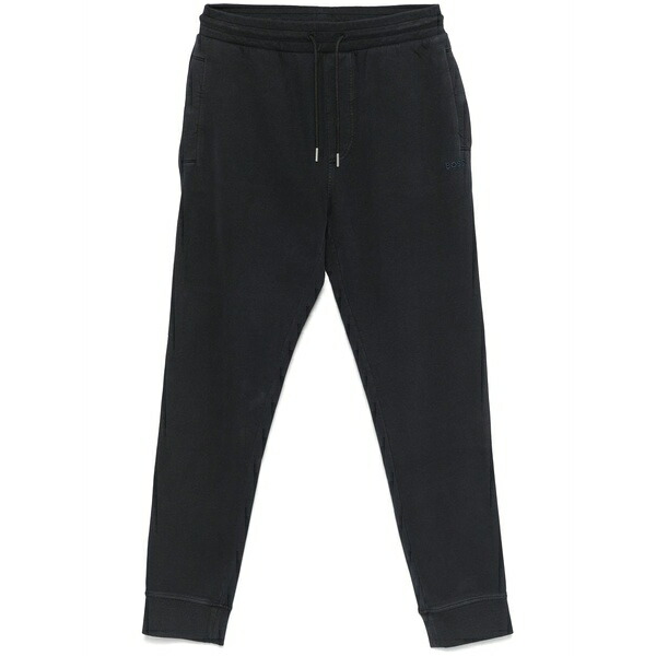 雇い主 メンズ 心地好いズボン下 ボトムス Cotton track pants Blue