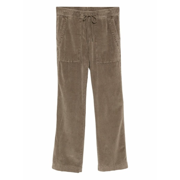 ジェームス がま口 レディース 心地好いズボン下 ボトムス Corduroy pant Brown
