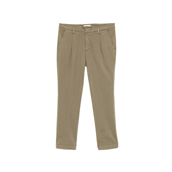 アントレ 意中の女 メンズ 心地好いズボン下 ボトムス Arno pocket pleated trousers Neutrals