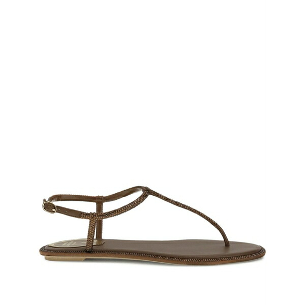レネカオヴィラ レディース サンダル シューズ Diana embellished sandals Brown