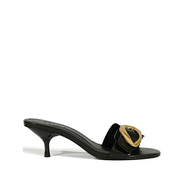 シュッツ レディース サンダル シューズ 50 mm olga buckle-detail sandals Black｜asty
