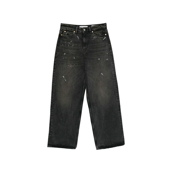 アワーレガシー レディース ジーンズズボン下 ボトムス Full cut washed-effect jeans Black