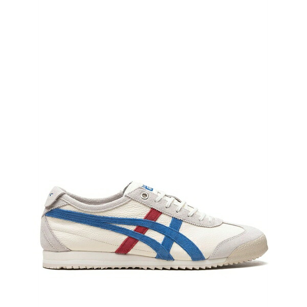 オニツカタイガー メンズ スニーカー シューズ Mexico 66 sd "white/directoire blue/red" sneakers White|asty