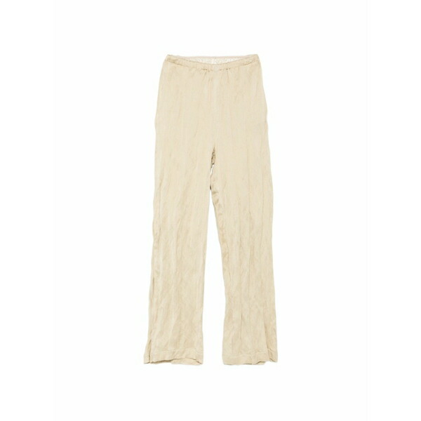 アリジ レディース 心地好いズボン下 ボトムス Textured elasticated-waistband trousers Neutrals