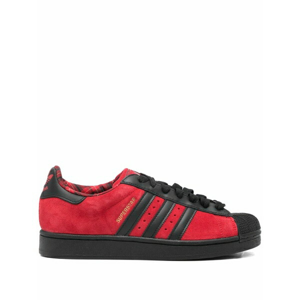 アディダス メンズ スニーカー シューズ Superstar ii sneakers Red
