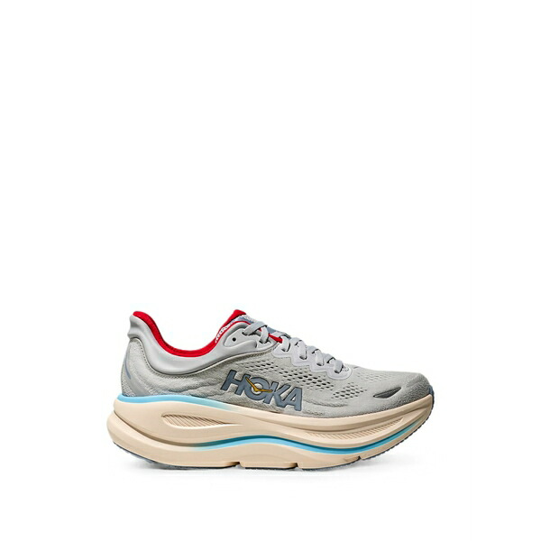 ホカオネオネ レディース スニーカー シューズ Bondi 9 lace-up sneakers Grey
