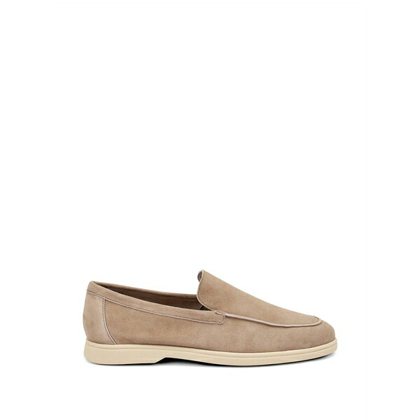 フラウ メンズ スリッポン・ローファー シューズ Deconstructed suede loafers Neutrals｜asty