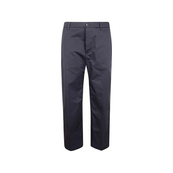 野球クラブ はたご屋 ザ 昼まえ メンズ 心地好いズボン下 ボトムス Logo-patch trousers Black