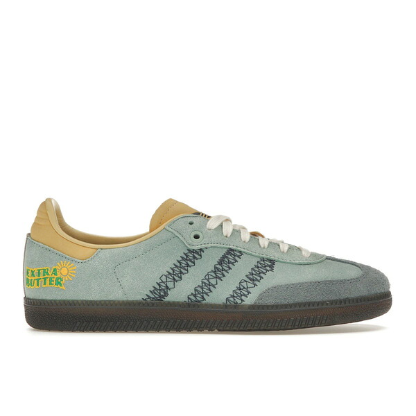 adidas アディダス メンズ スニーカー 【adidas Samba Consortium Cup Extra Butter】 サイズ US_8(26.0cm) Chalk White/Gum/Chalk White｜asty