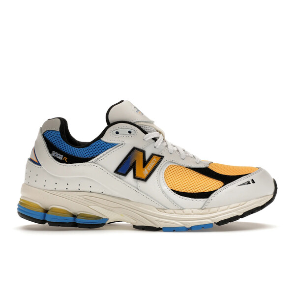 New Balance ニューバランス メンズ スニーカー 【New Balance 2002R Vibrant Apricot】 サイズ US_6(24.0cm) White/Vibrant Apricot|asty