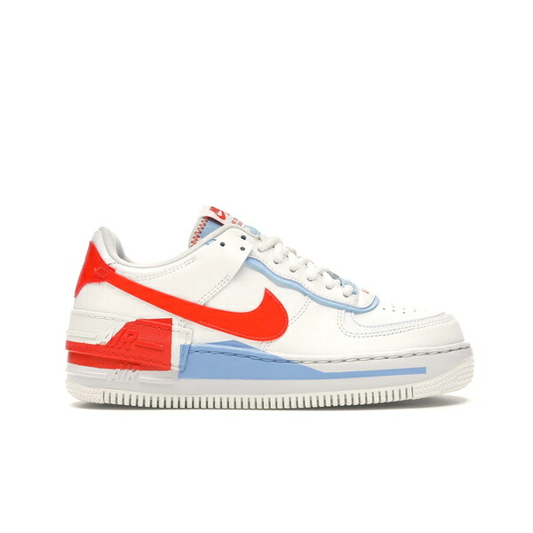 Nike ナイキ レディース スニーカー  【Nike Air Force 1 Low Shadow Summit White Team Orange (Women\u0027s)】  大いさ US_W_10 Summit White/Summit White-Team Orange 靴-スニーカー-レディース靴