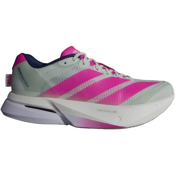 adidas アディダス レディース スニーカー  【adidas Adizero Boston 13 Linen Green Shock Pink (Women)】  サイズ US_9(26.0cm) Linen Green/Shock Pink/Dark Blue