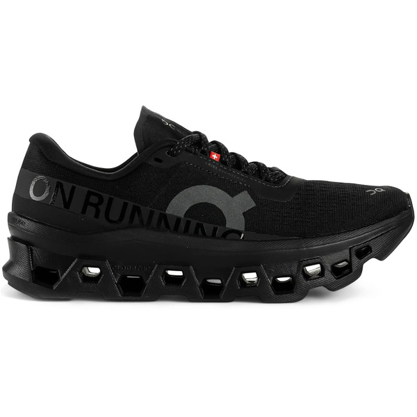 On オン レディース スニーカー  【On Running Cloudmonster 1 Black (Women\u0027s)】  大いさ US_7(24.0珊) Black/Black レディース靴-スニーカー