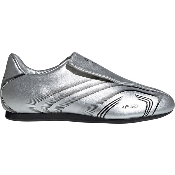 adidas アディダス レディース スニーカー  【adidas Taekwondo F50 Silver Metallic Black (Women)】  サイズ US_5.5(22.5cm) Silver Metallic/Core Black/Silver Metallic