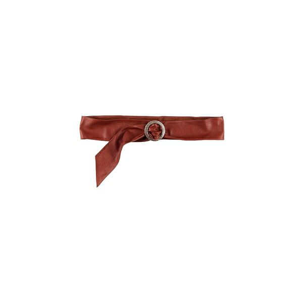 【送料無料】 ブルゾン レディース ベルト アクセサリー Belts Brown