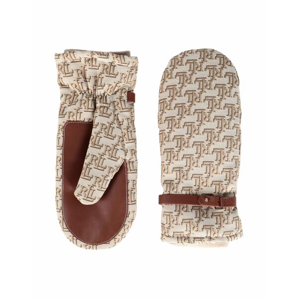 【送料無料】 ラルフローレン レディース 手袋 アクセサリー Gloves Beige