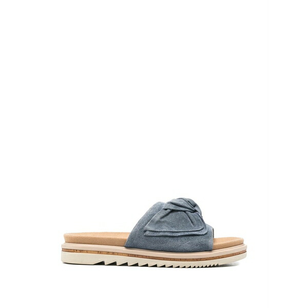 ガボール レディース サンダル シューズ Suede sandals Blue|asty