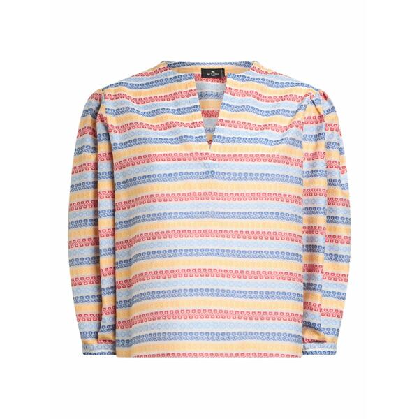 エトロ レディース シャツ トップス Jacquard striped blouse -｜asty