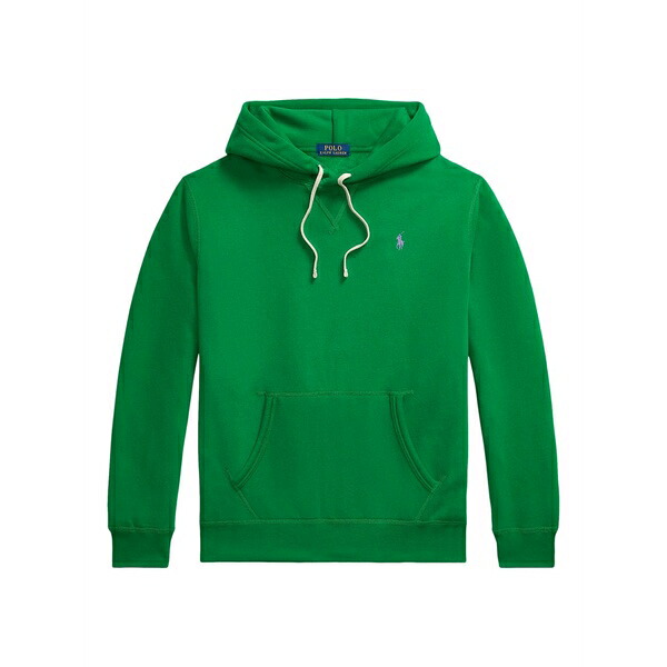 ラルフローレン メンズ パーカー・スウェットシャツ アウター Long-sleeve kangaroo-pocket hoodie Green メンズファッション-パーカー-トップス