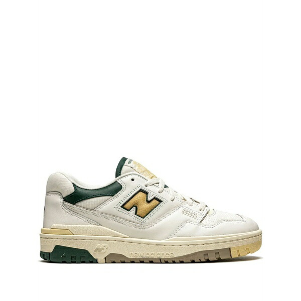 ニューバランス メンズ スニーカー シューズ X aim茫漏 leon dore 550 \"natural green\" sneakers White