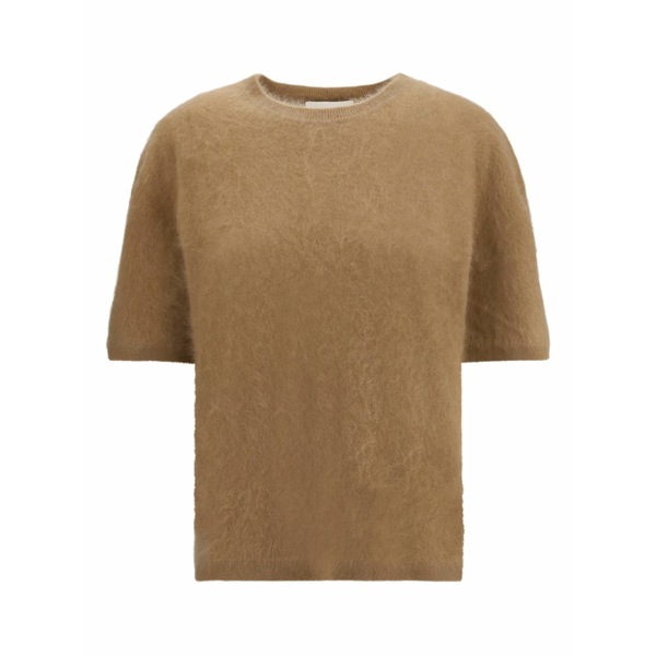 リサ・ヤン レディース Tシャツ トップス Maren short-sleeve top Brown｜asty