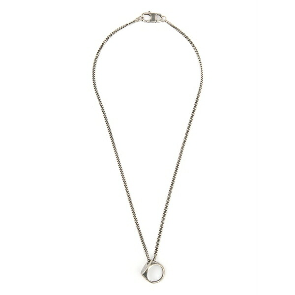 マルタンマルジェラ レディース ネックレス・チョーカー・ペンダントトップ アクセサリー Numeric ring necklace Silver|asty