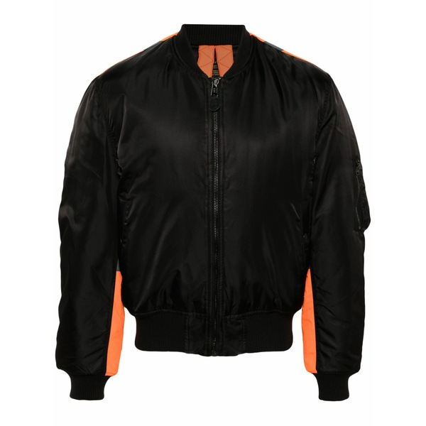 マハリシ メンズ ジャケット＆ブルゾン アウター Hi-vis ma-1 padded bomber jacket Black