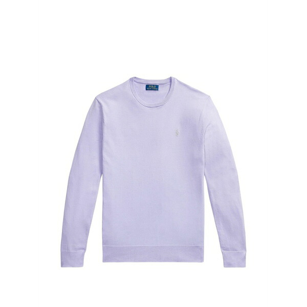 ラルフローレン メンズ 編み物\u0026プルオーバー アウター Slim-fit sweater Purple