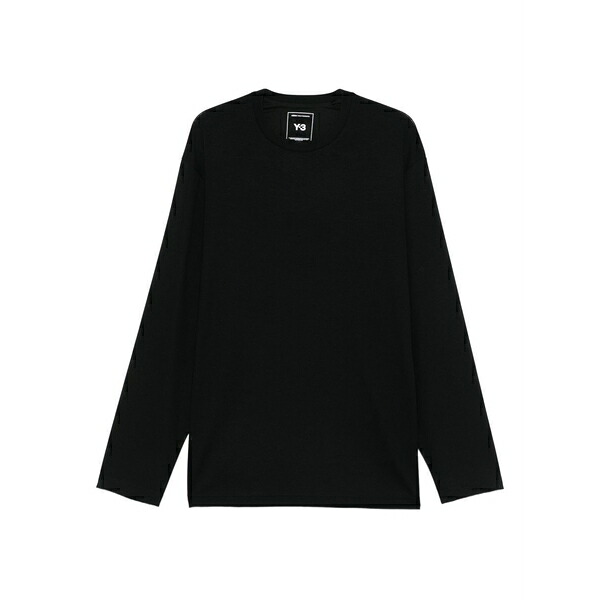 ワイスリー メンズ Tシャツ トップス Long-sleeve t-shirt Black|asty