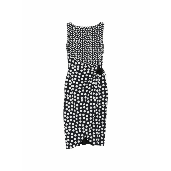 チアラ・ボニ・プティ・ローブ レディース ワンピース トップス Polka dot flower midi dress Black｜asty 94,490円