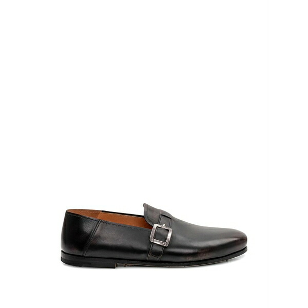 プレミアータ メンズ 御召しものシューズ シューズ Buckle-strap monk shoes Brown