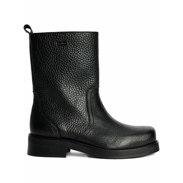 心魂地べた メンズ ブーツ シューズ Delaware leather boots Black