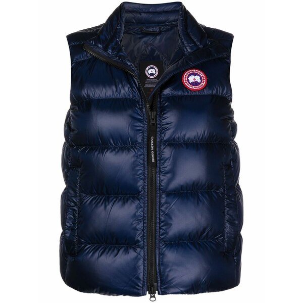 カナダグース レディース 上衣＆上衣 アウター Padded zip-up gilet Blue