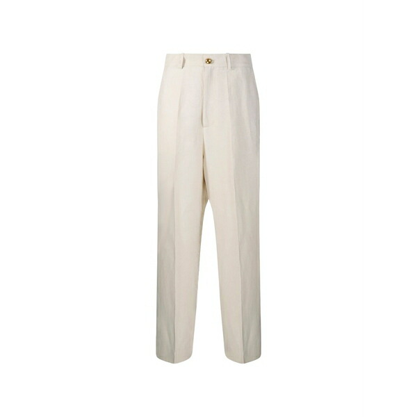 パロッシュ レディース カジュアルパンツ ボトムス Button-fastening trousers Neutrals|asty