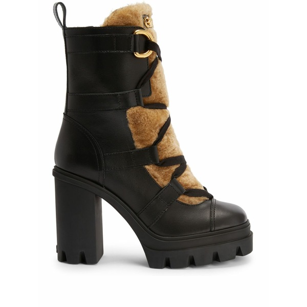 ジュゼッペザノッティ レディース ブーツ シューズ Leyre 110粍 leather boots Black