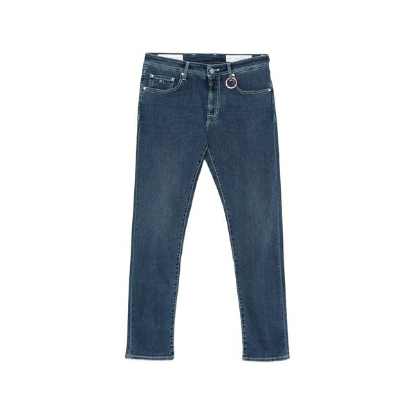 トラマロッサ メンズ デニムパンツ ボトムス Michelangelo logo-patch jeans Blue