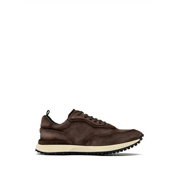オフィチーネ 創造的 メンズ スニーカー シューズ Kenyan 001 lace-up sneakers Brown