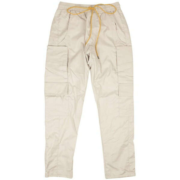 ルード メンズ カジュアルパンツ ボトムス Drawstring cargo trousers Neutrals