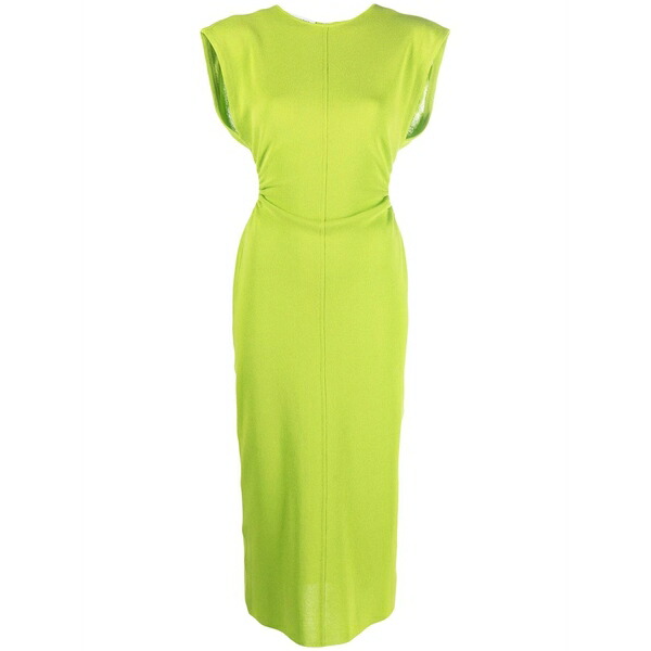 フィロソフィーデロレンゾセラフィーニ レディース ワンピース トップス Cut-out sleeveless midi dress Green｜asty 60,940円