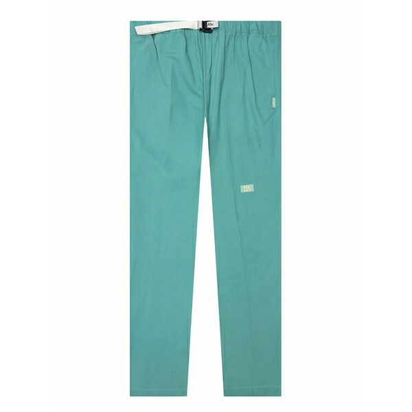 アドバイザリー ボード クリスタルズ メンズ カジュアルパンツ ボトムス Studio work apatite embroidered-number drawstring trousers Blue｜asty