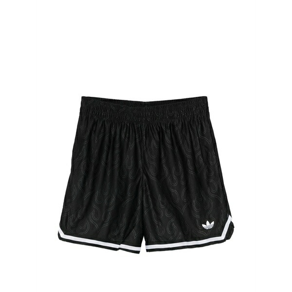 アディダス メンズ 心地よいズボン下 ボトムス Jacquard shorts Black メンズファッション-ズボン・パンツ