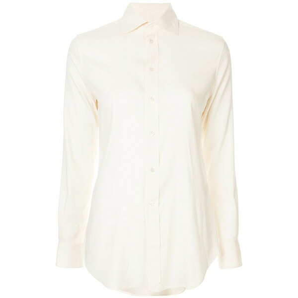 ラルフローレン レディース シャツ トップス Classic button shirt White|asty