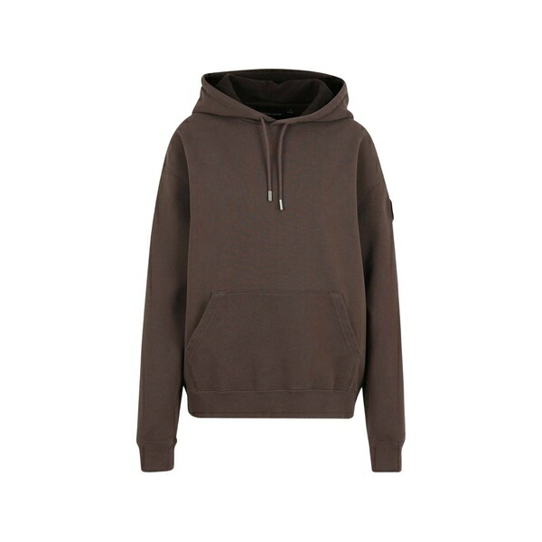 カナダグース レディース パーカー・スウェットシャツ アウター Drawstring hoodie Brown