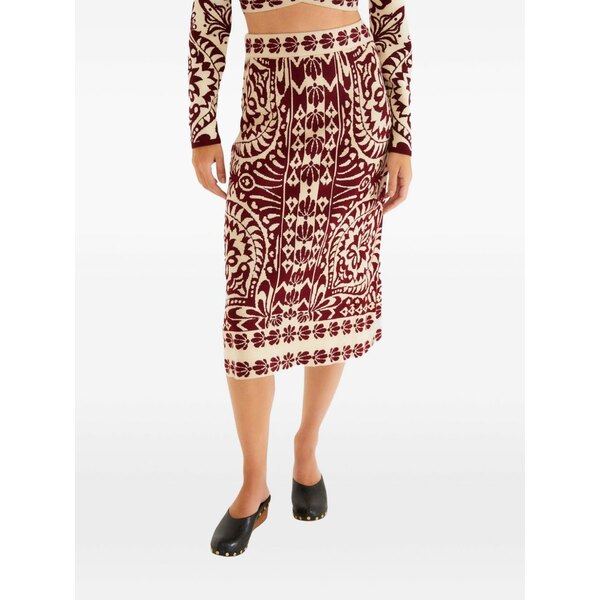 ファーム リオ レディース スカート ボトムス Patterned skirt Red｜asty 35,620円