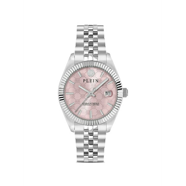 フィリップ飾り気の無い レディース ウォッチ 佩び物 Superlative 34粍 watch Pink