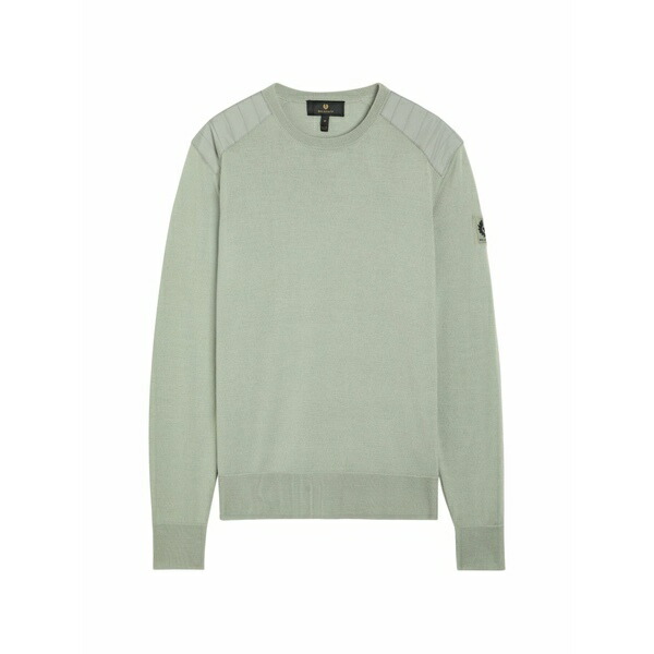ベルスタッフ メンズ ニット\u0026セーター アウター Kerrigan sweater Green