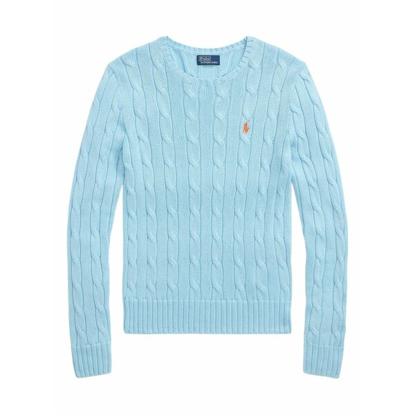 ラルフローレン レディース 編み物\u0026スウェーター アウター Cable-knit sweater Blue