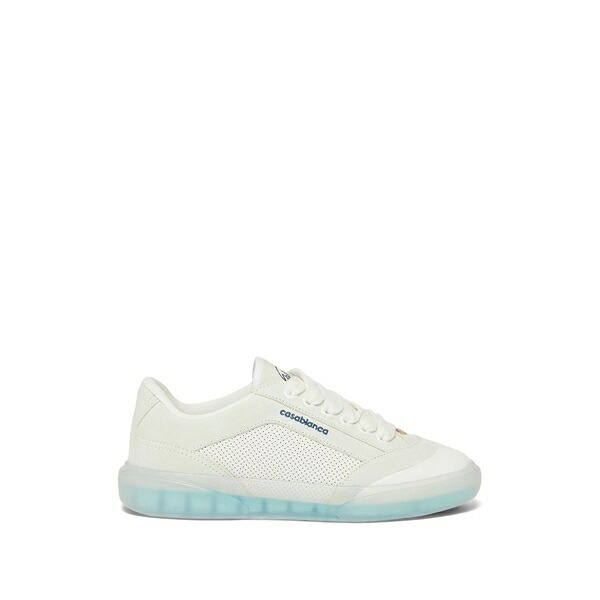 カサブランカ メンズ スニーカー シューズ Del mar perforated sneakers White