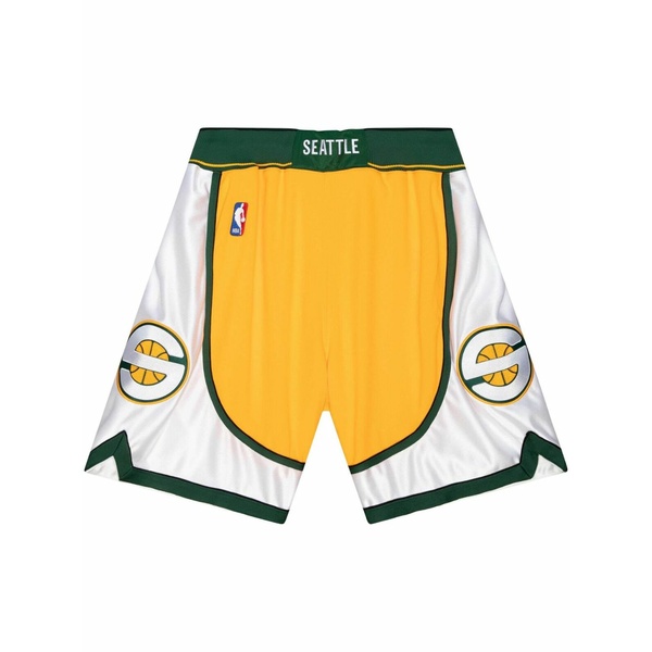 ミッチェル\u0026ネス メンズ カジュアルパンツ ボトムス  \"nba seattle supersonics 07-08\" shorts White